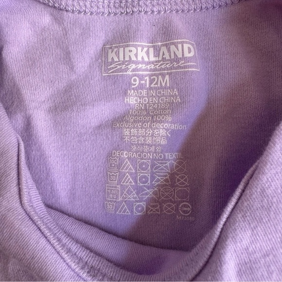 Bundle 9M Baby Girls 9PC Set Lot Dresses Pajama Pants Overall Bubble Onesie - Picture 8 of 12